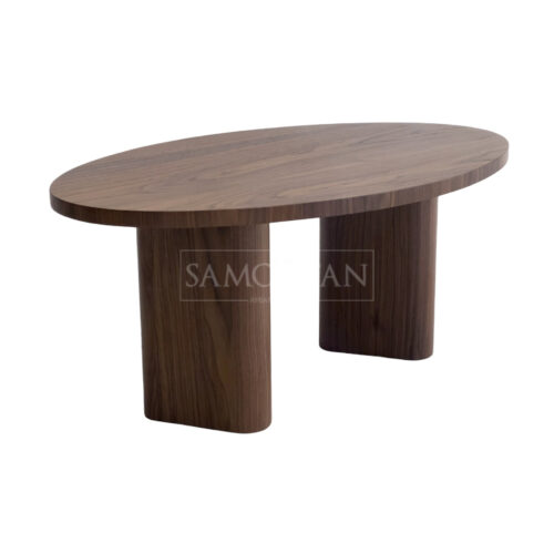 Samoistan Ceviz Elips Orta Sehpa (2)