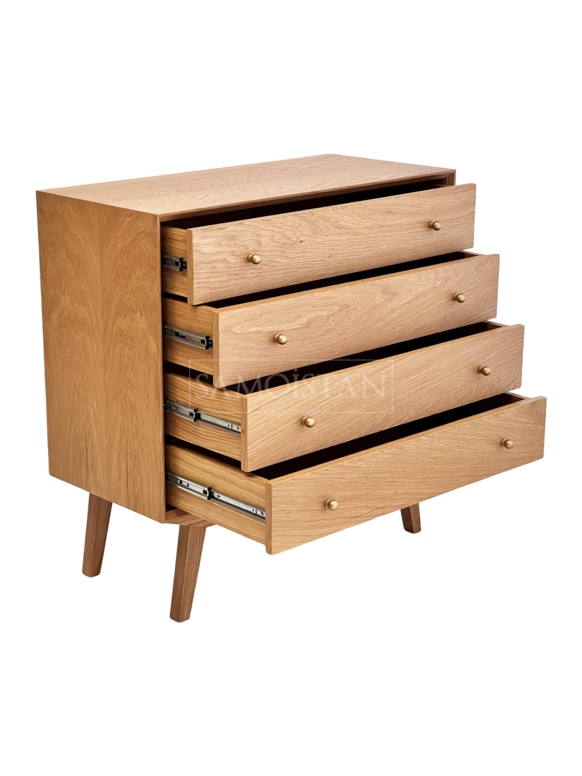 Samoistan Este Meşe Şifonyer 4 Çekmeceli (1)